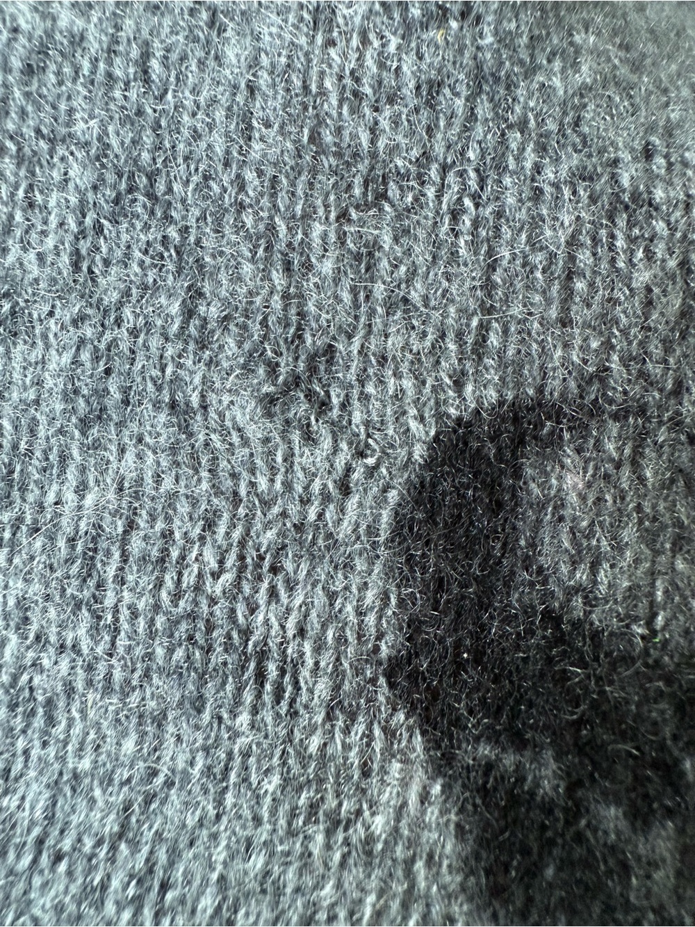 SKULL CASHMERE Sweater Goth Grunge Edgy Punk Dark Academia Indie Quirky Cozy L - Picture 7 of 8
